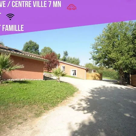 Dormir A Montauban Logements Carreyrat Calme Et Verdoyant Exterior photo